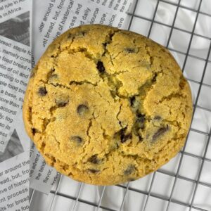 Crumble Cookie Klassiske med mørk chokolade