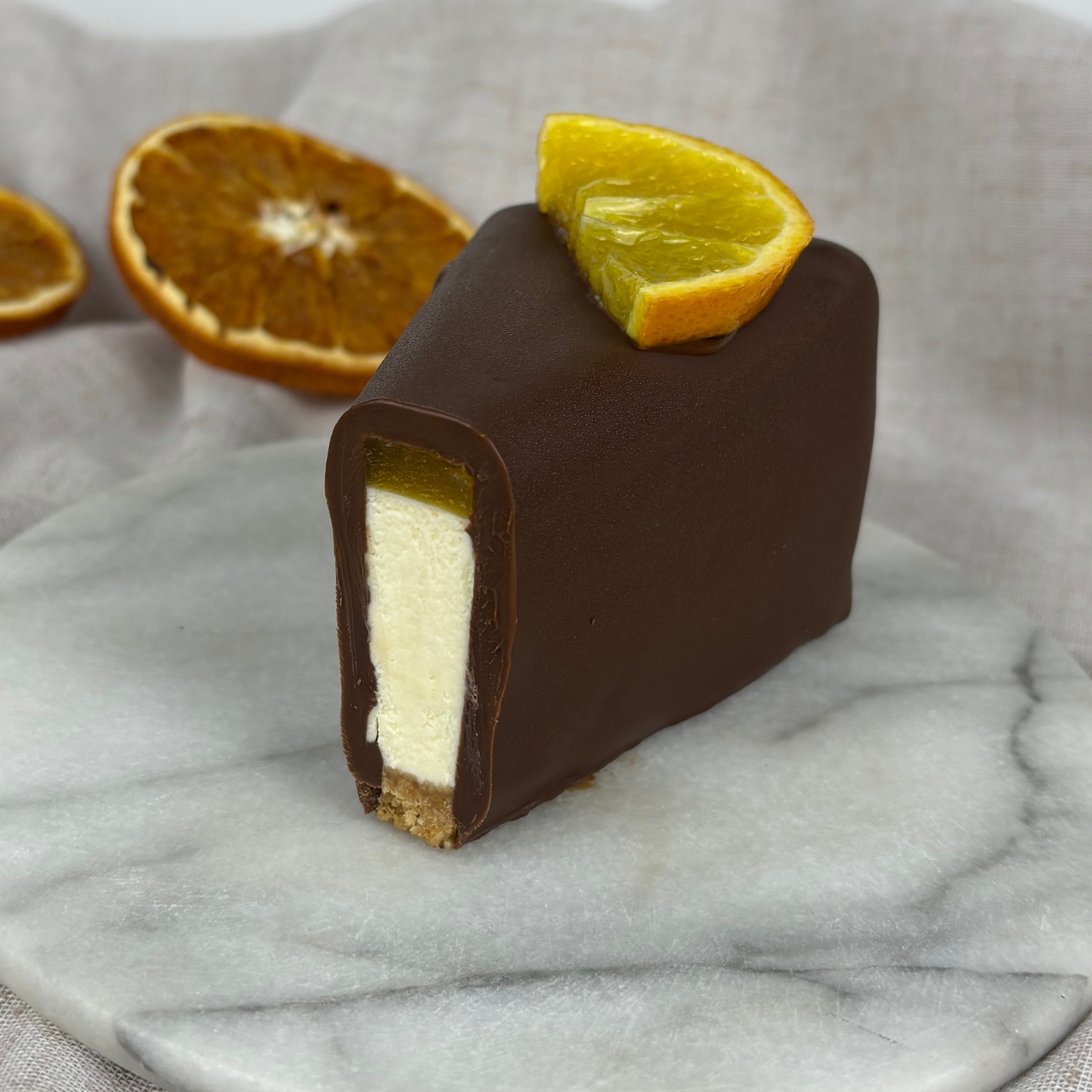 "Gyldne Appelsin" appelsin, mørkchokolade - Billede 2