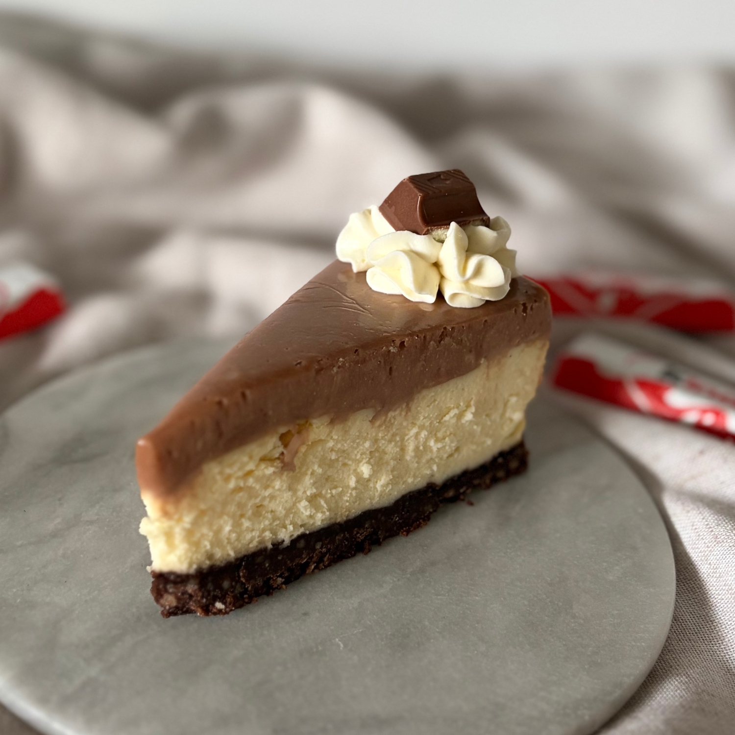 Kinder Chokolade Cheescake